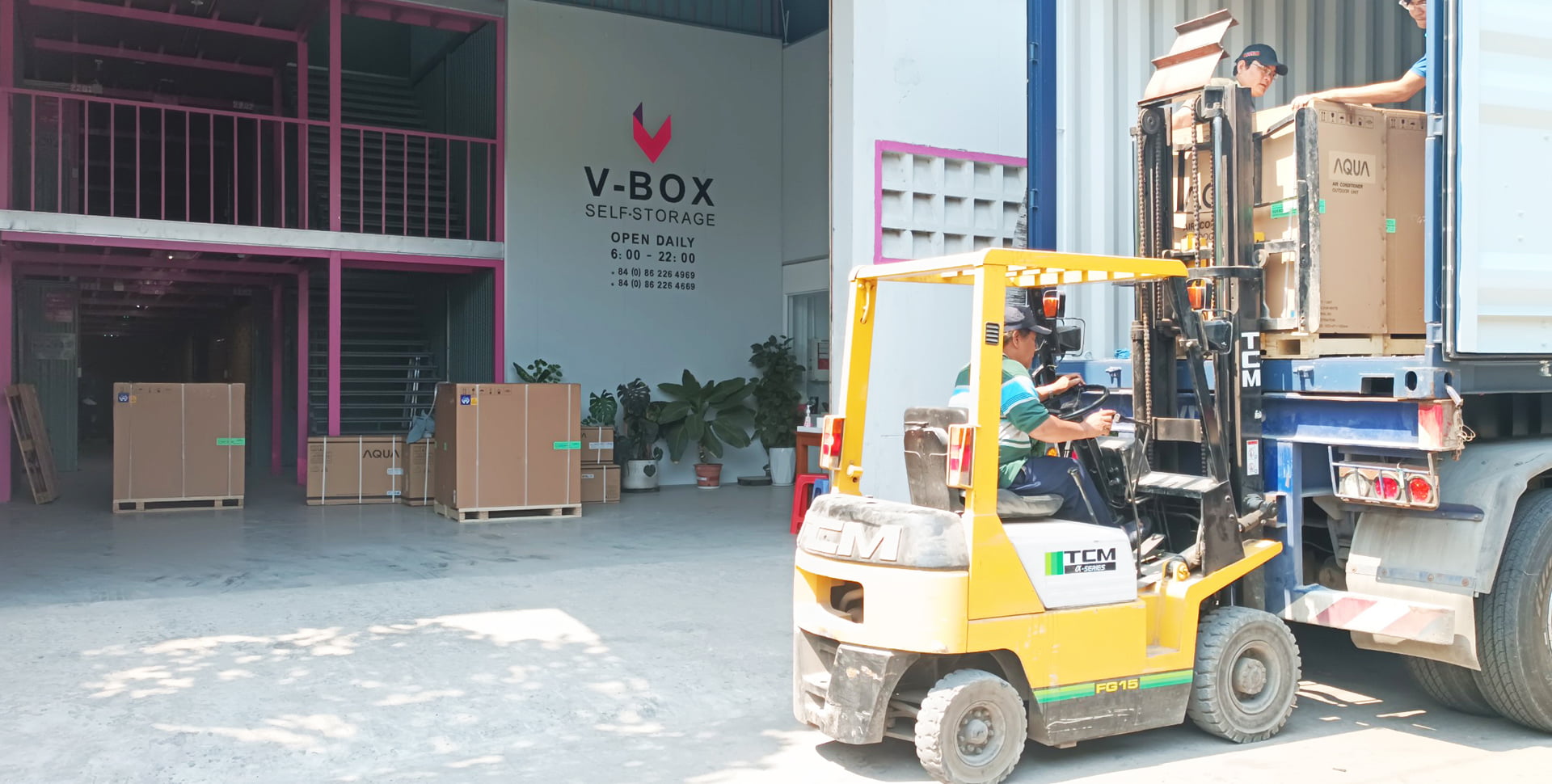 Kho tự quản V-Box TP.HCM thay thế warehouse truyền thống cho doanh nghiệp